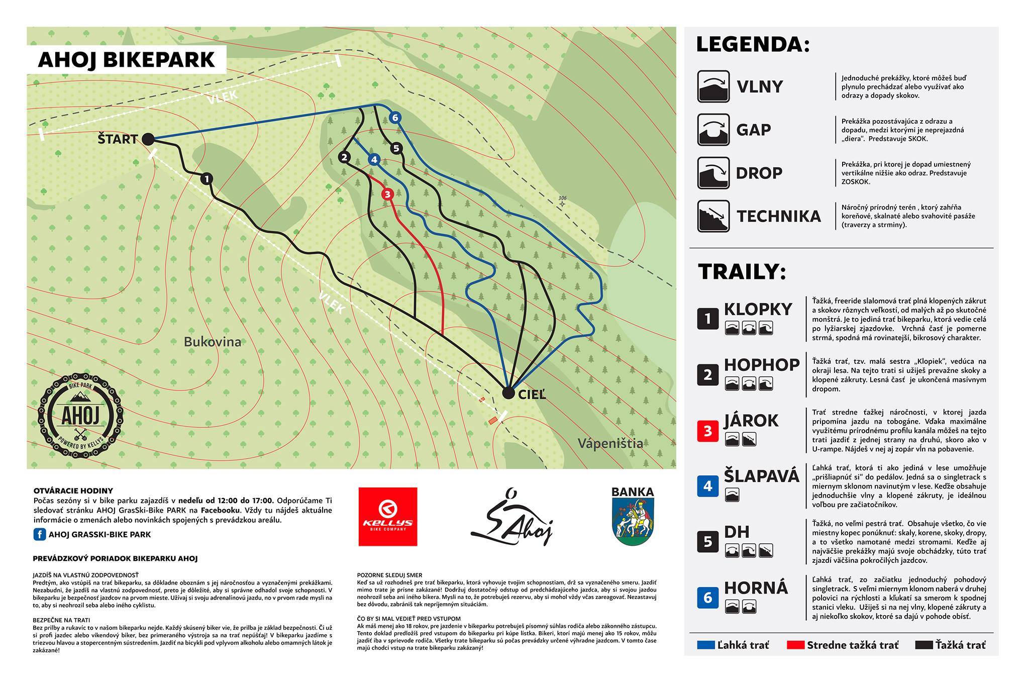 Legenda Bike park Ahoj