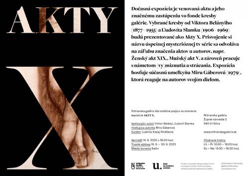 Plagát Akty X.