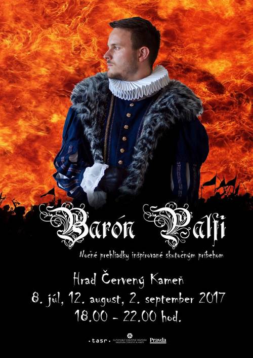 Plagát Barón Pálfi (nočné prehliadky)