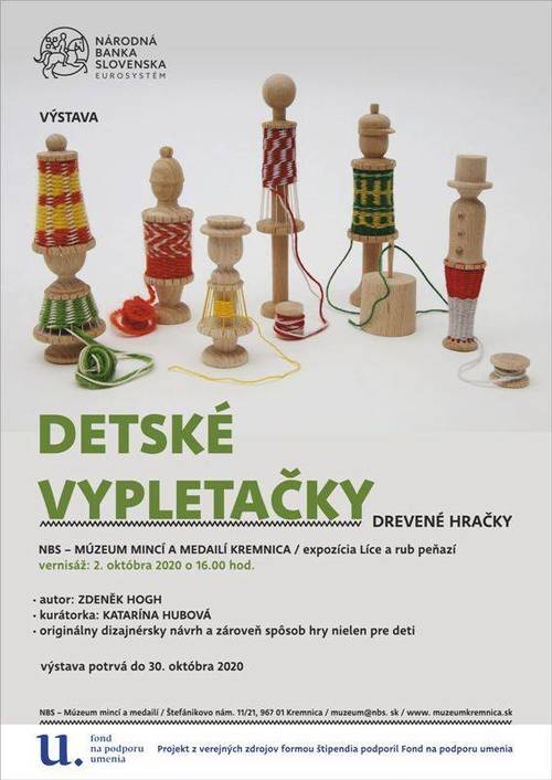 Plagát Detské vypletačky - drevené hračky