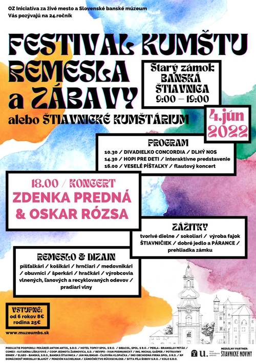 Plagát Festival kumštu remesla a zábavy