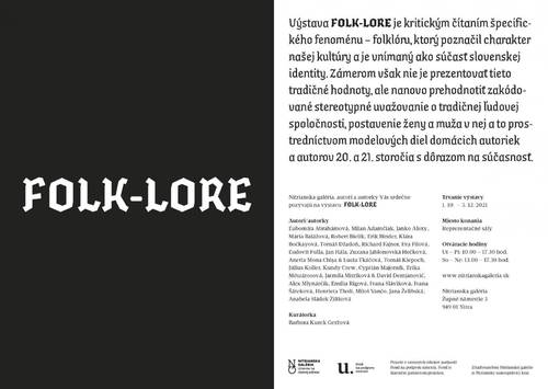 Plagát Folk-lore