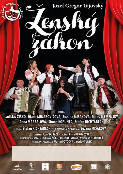 Plagát J.G. Tajovský: Ženský zákon