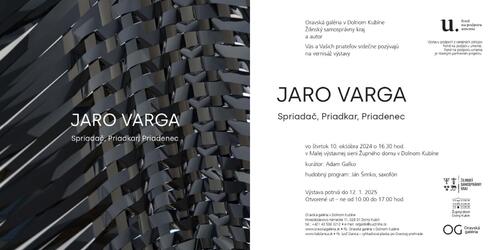 Plagát Jaro Varga / Spriadač, Priadkar, Priadenec