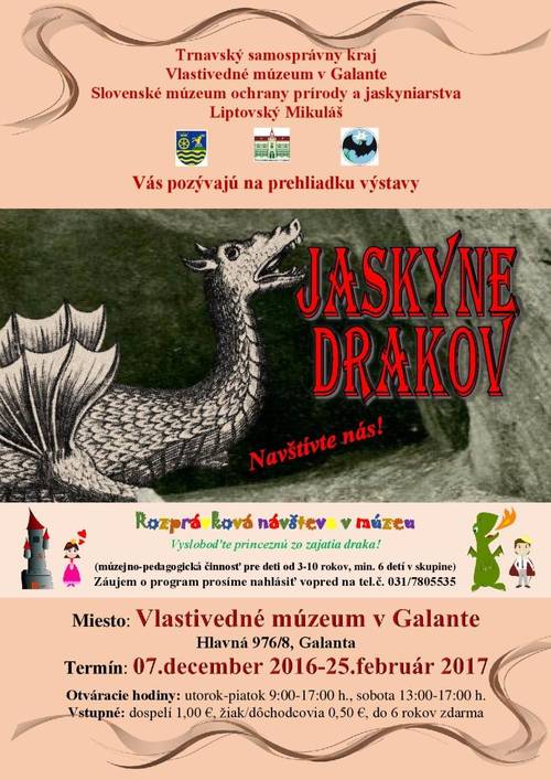 Plagát Jaskyne drakov