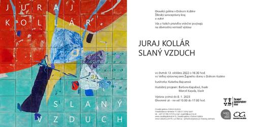Plagát Juraj Kollár: Slaný vzduch