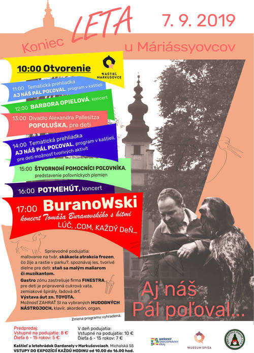 Plagát Koniec leta u Máriássyovcov – Aj náš Pál poľoval..