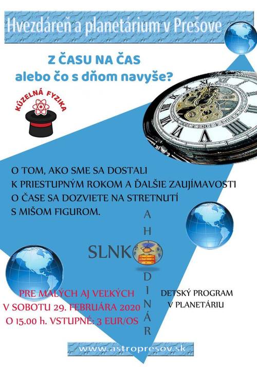 Plagát Kúzelná fyzika - Čo s dňom navyše?