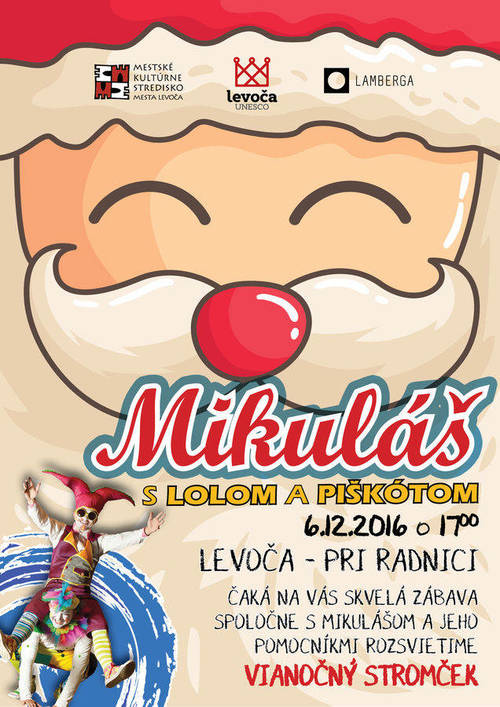 Plagát Mikuláš v Levoči