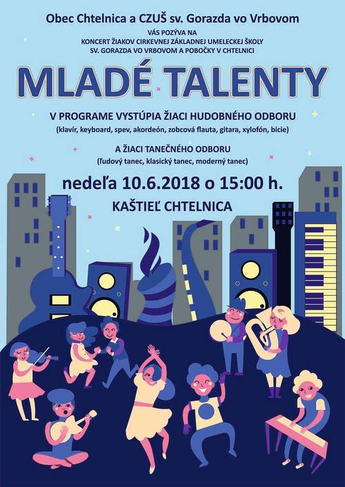 Plagát Mladé talenty