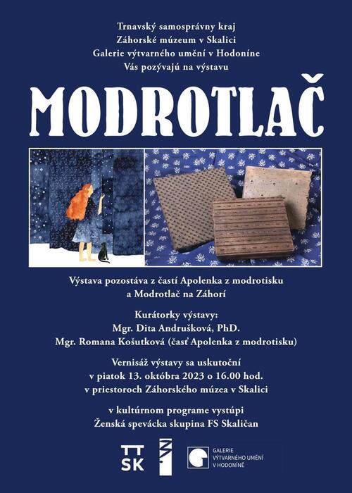 Plagát Modrotlač