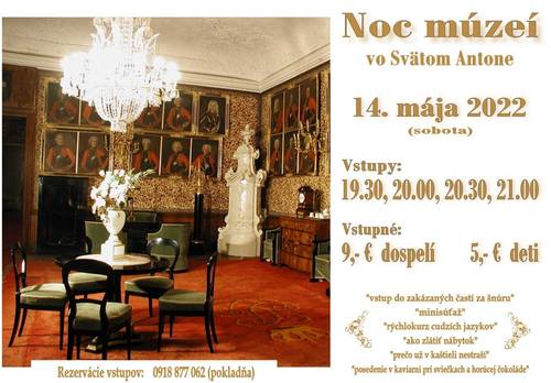 Plagát Noc múzeí a galérií
