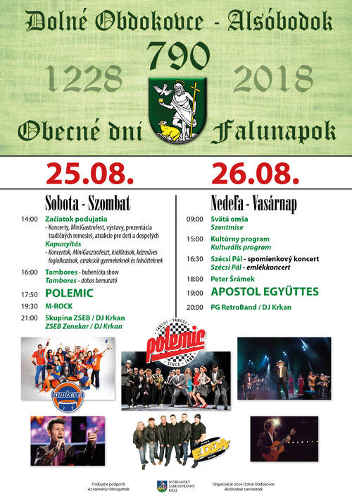 Plagát Obecné dni