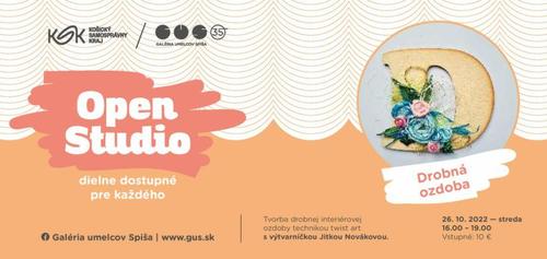 Plagát Open Studio: Drobná ozdoba