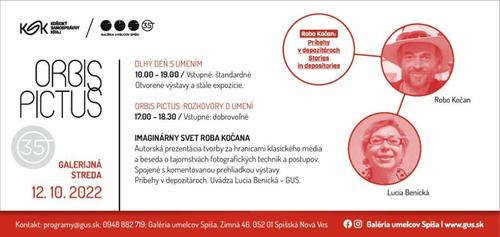 Plagát Orbis Pictus/Rozhovory o umení: Príbehy v depozitároch