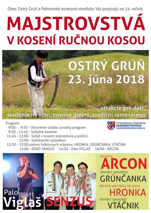 Plagát Ostrogrúnska ostrá kosa