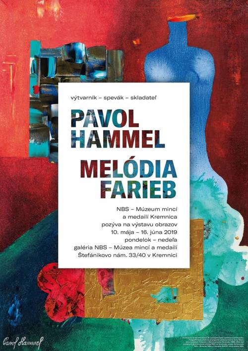 Plagát Pavol Hammel - Melódia farieb