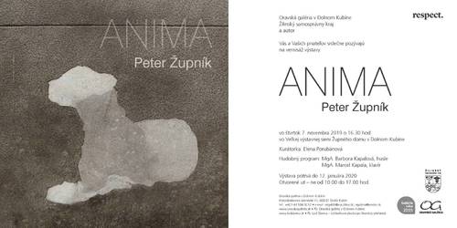 Plagát Peter Župník / Anima
