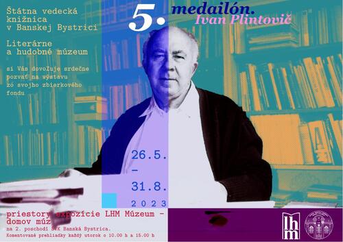 Plagát Piaty medailón. Ivan Plintovič.