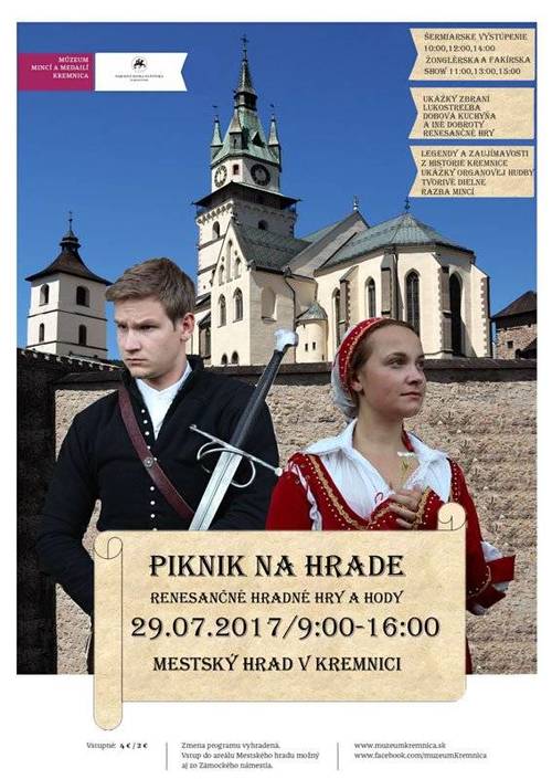 Plagát Piknik na hrade