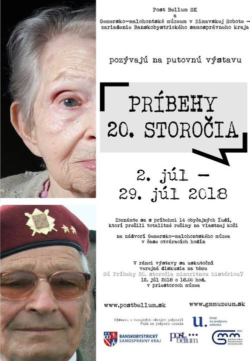 Plagát Príbehy 20. storočia