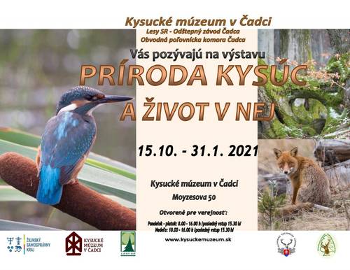 Plagát Príroda Kysúc a život v nej