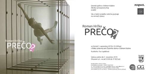 Plagát Roman Hrčka – Prečo?