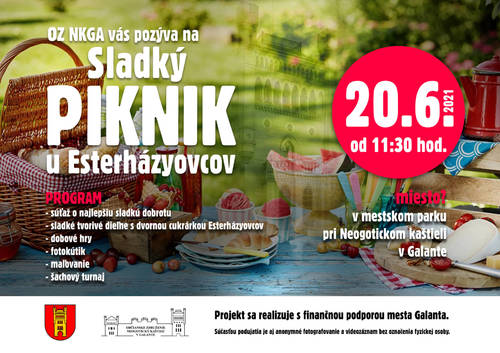 Plagát Sladký piknik u Esterházyovcov