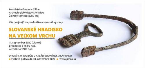 Plagát Slovanské hradisko na Veľkom vrchu