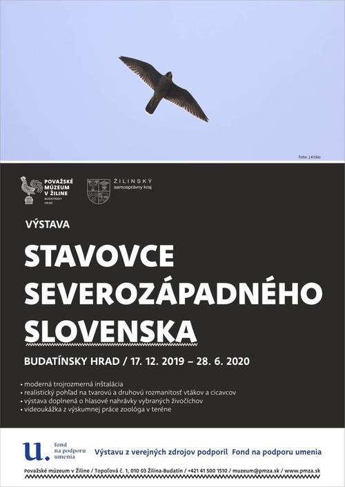 Plagát Stavovce severozápadného Slovenska