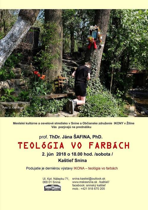 Plagát Teológia vo farbách