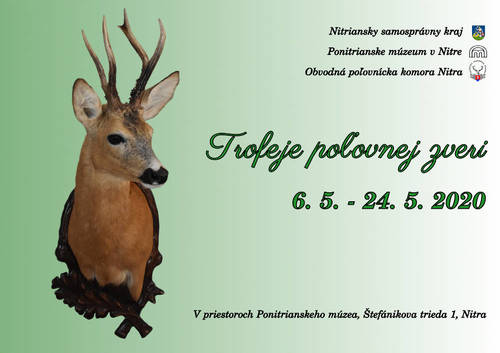 Plagát Trofeje poľovnej zveri