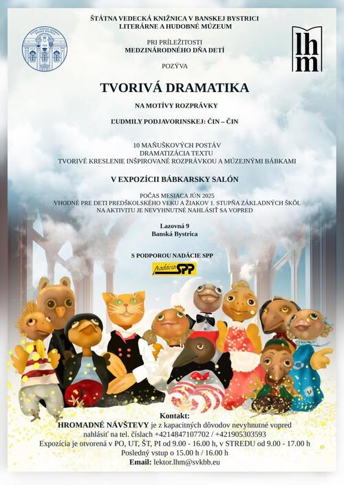 Plagát Tvorivá dramatika