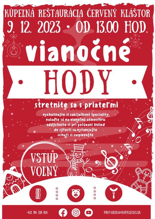 Plagát Vianočné hody