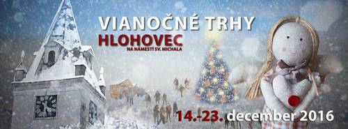 Plagát Vianočné trhy v Hlohovci