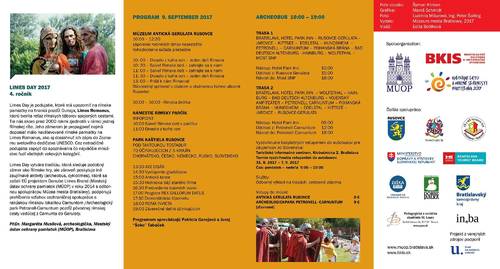 Plagát XX. ročník Rímskych hier - Limes day 2017