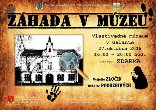 Plagát Záhada v múzeu