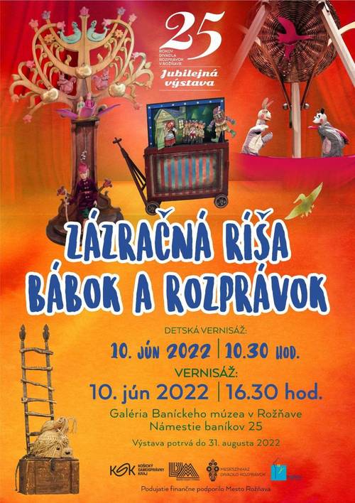 Plagát Zázračná ríša bábok a rozprávok