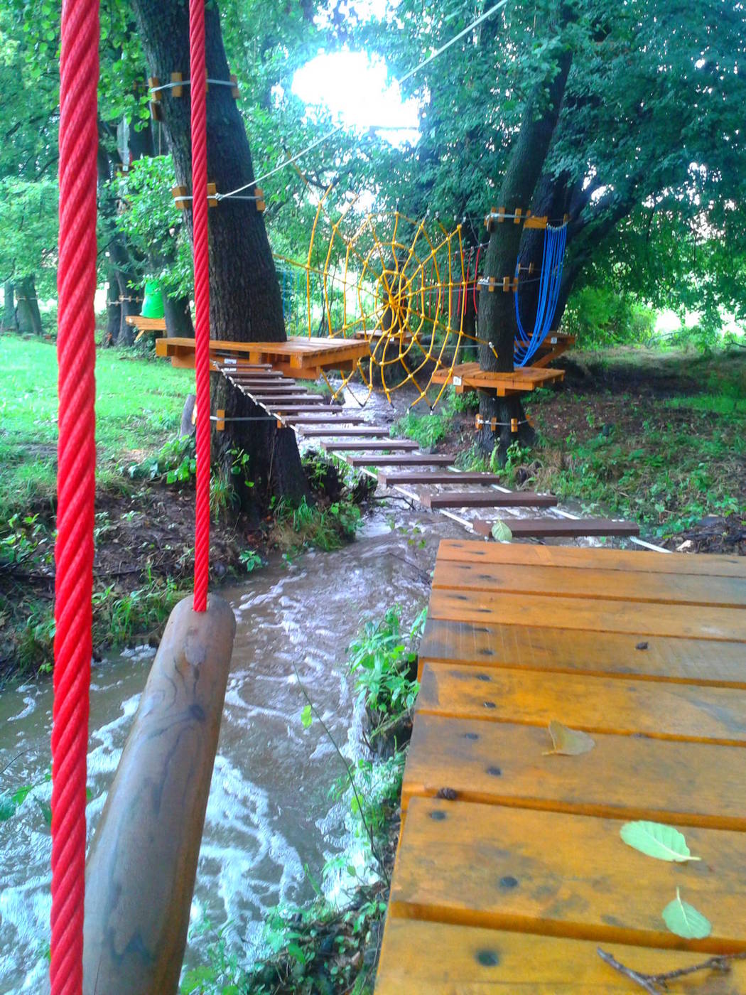 Lanový park Stožok