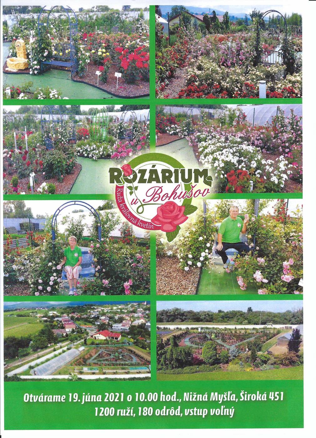 Rozárium u Bohušov