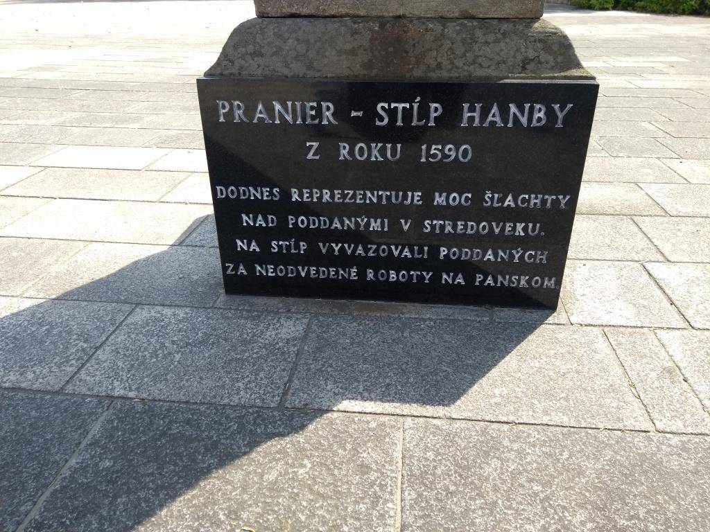 Stĺp hanby Topoľčianky